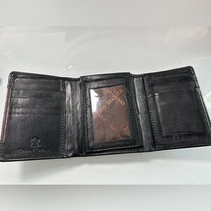 Brandio RFID Black Leather Wallet